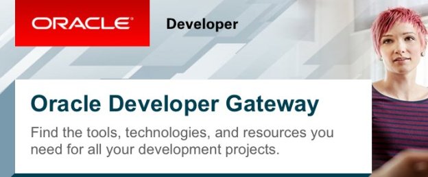 Oracle Developer Gateway banner